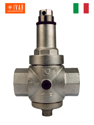 Reduktor ciśnienia duży GW 1 1/2" DN40 PN26 regulacja 1-6 bar